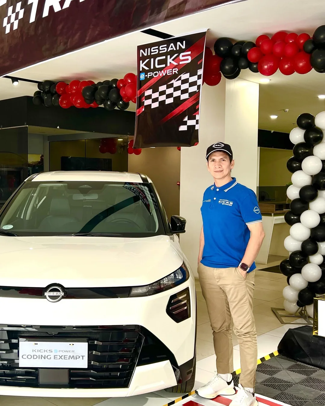 Alfie A. Sabalones at Nissan SVC Sucat